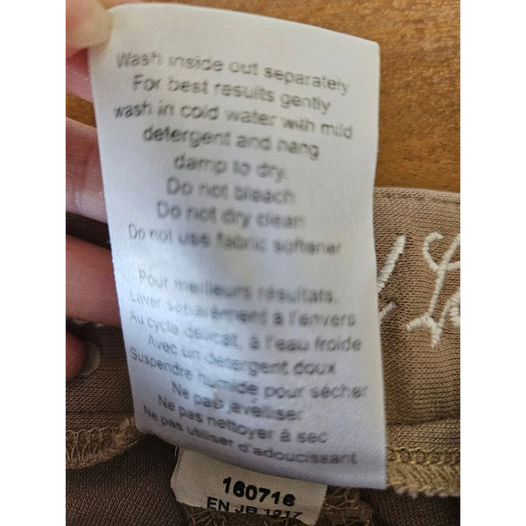 Girls Elation Red Label Riding Pants Size 8 Beige - Picture 11 of 11